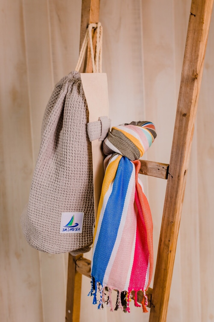 Splashing Tide Multi-colored Towel