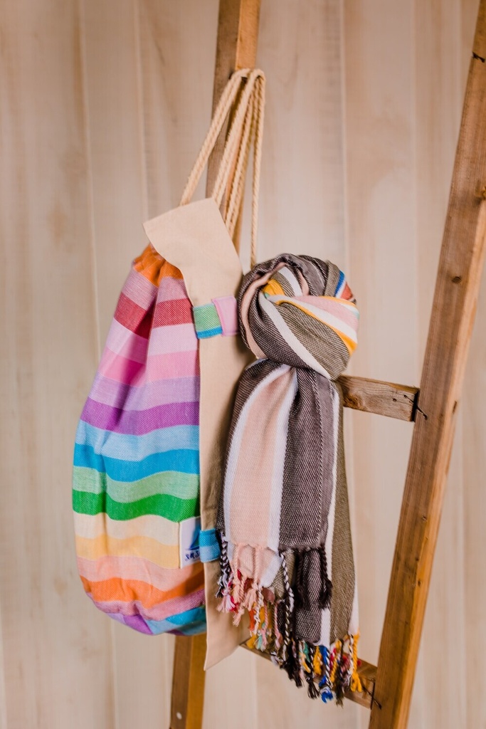 Splashing Tide Multi-colored Towel