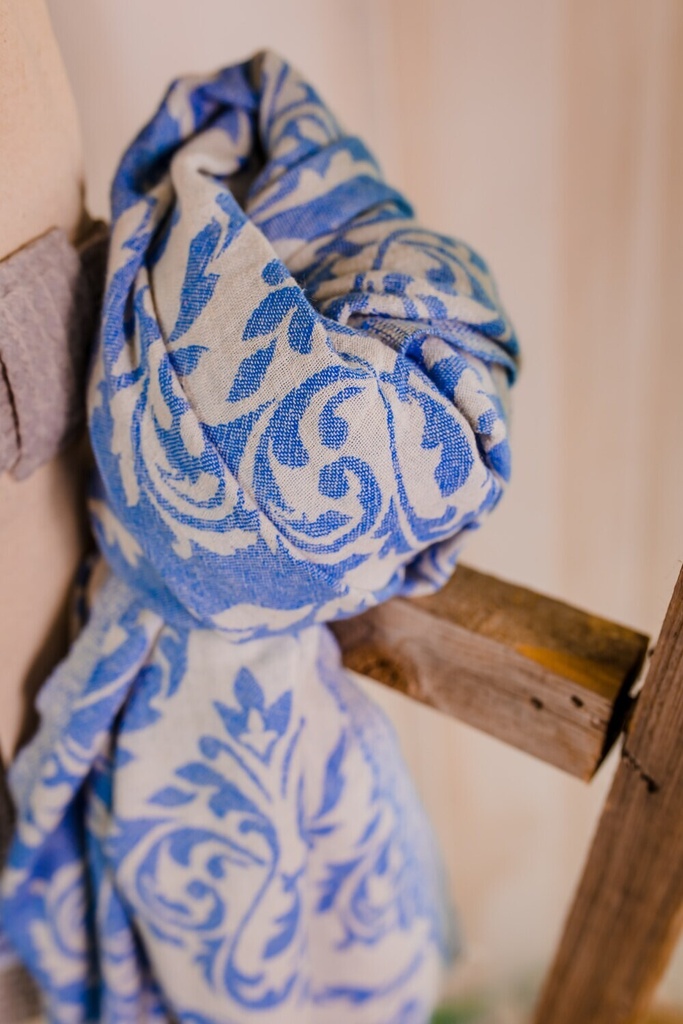 Sea Side Cottage Blue Towel