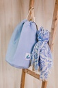 Sea Side Cottage Blue Towel