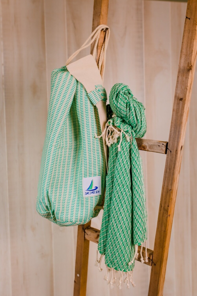 Sea Turtle Green Towel