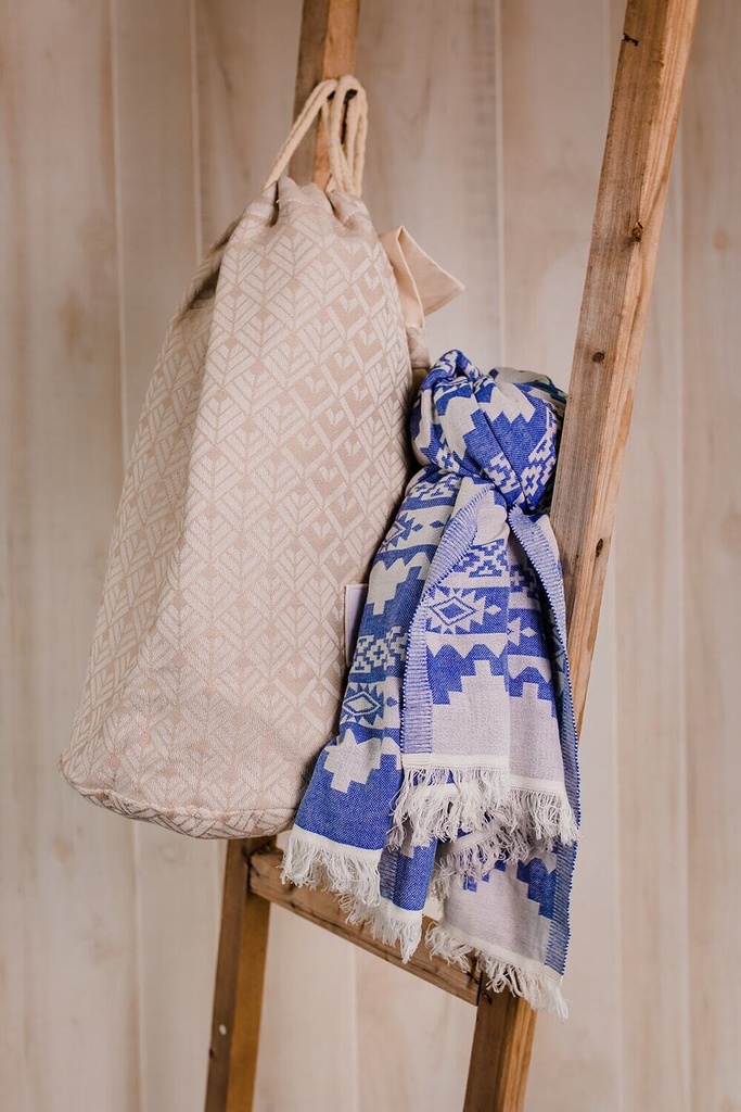 High Tide Blue Towel